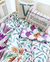 Floral Chic reversible una plaza en stock
