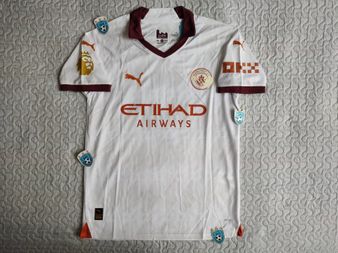 Manchester City Blanca 2023/24 Haaland - J. Álvarez - Grealish