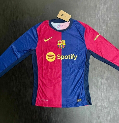 Barcelona titular 2024/25 Manga larga Match