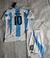 Kit Niños Argentina titular 2024 Messi 10 Copa America en internet
