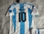 Kit Niños Argentina titular 2024 Messi 10 Copa America en internet