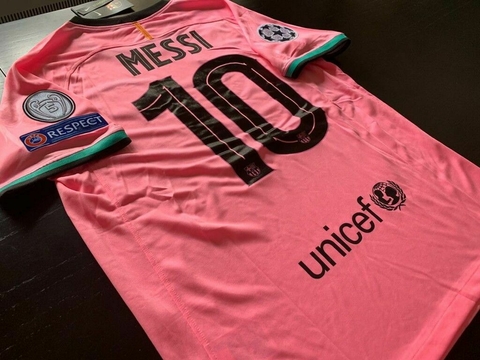 Barcelona Retro 2020/21 rosa Messi 10 UCL