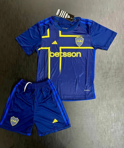 Kit Niños Boca Jrs 2024/25 alternativo - comprar online