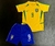 Kit Niños RETRO Brasil 2002 Titular Ronaldo 9