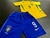 Kit Niños RETRO Brasil 2002 Titular Ronaldo 9 - LT Deportes