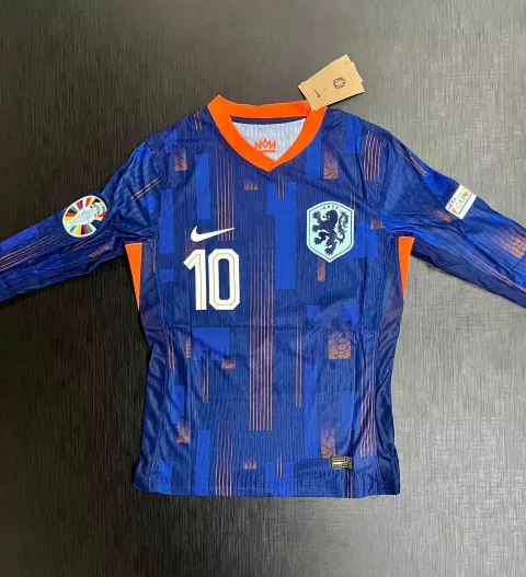 Holanda MATCH suplente 2024 Manga Larga Memphis