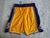 Short Los Angeles Lakers NBA amarillo - LT Deportes