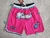Short Miami Heats NBA rosa con bolsillos