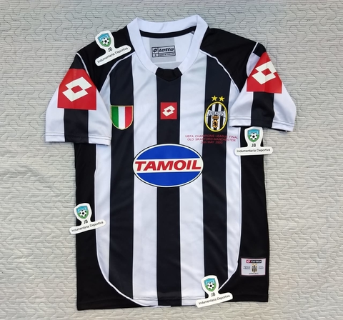 Juventus Retro 2002/03 Titular Del Piero, Nedved o Trezeguet