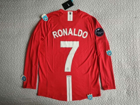 Manchester United Retro ML Titular Ronaldo 7 2008/09 UCL - comprar online