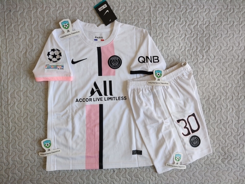 Kit Niños PSG Suplente 21/22 30 Messi