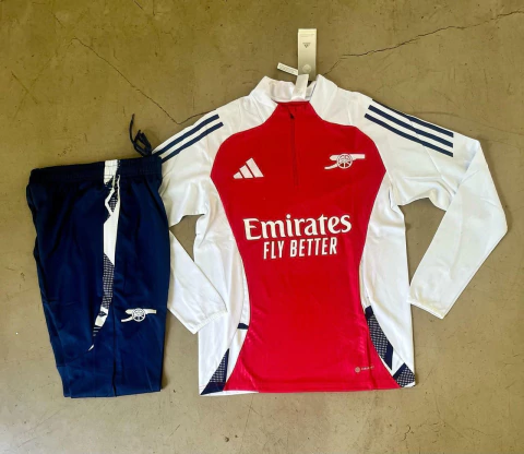 Conjunto Arsenal FC 2024/25 buzo rojo - comprar online