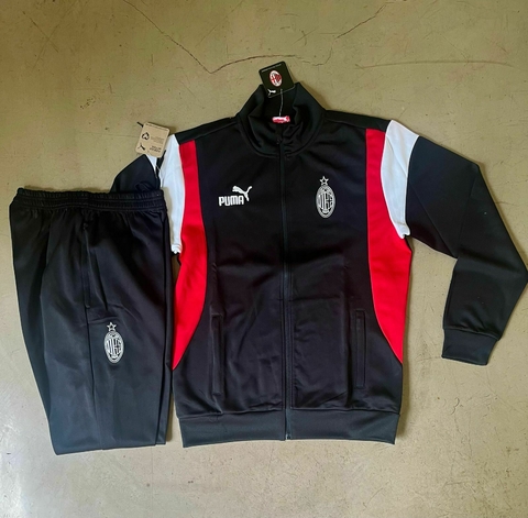 Conjunto Milan 2024/25 campera negra - comprar online