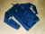 Conjunto Ajax 2024/25 campera azul - LT Deportes
