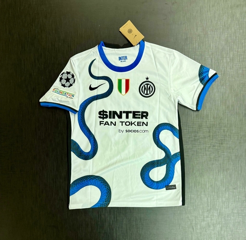 Inter de Milán Retro 2021/22 blanca Lautaro 10 - comprar online
