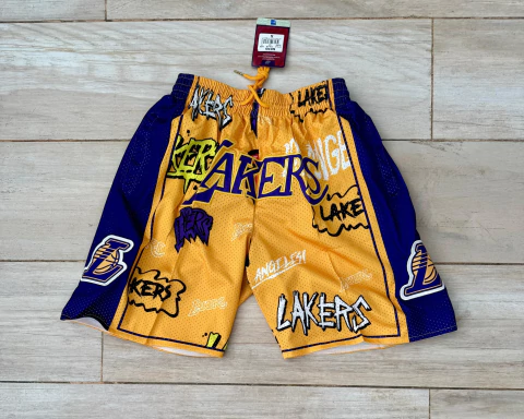 Short Los Angeles Lakers NBA Especial - comprar online
