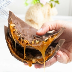 OVO BRITTLE DE AMÊNDOAS E CARAMELO - LANÇAMENTO! - comprar online