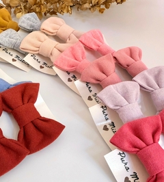 Moño línea básica ROSA. Gomitas - tienda online