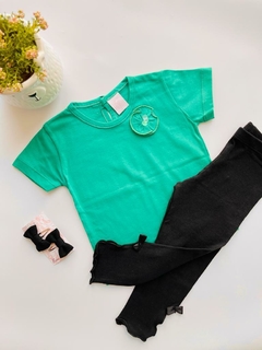 Remera PRIMULA Verde - comprar online
