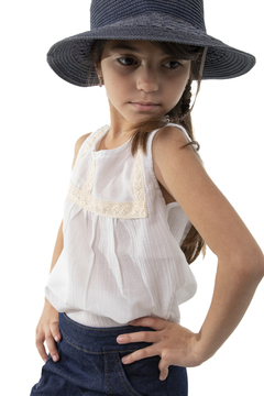 Blusa ORQUIDEA. Ultimas! Talles 2 y 6