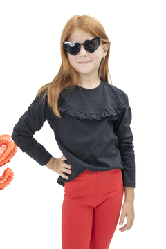 Remera IRIS Negro - comprar online