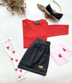 Imagen de Vincha puntilla DENIM