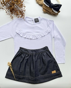 Vincha puntilla DENIM - tienda online