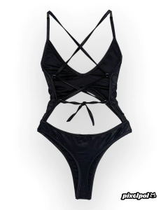 TRIKINI SALVA-G BLACK - comprar online