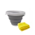 COMBO BALDE PLEGABLE 10 LITROS Redondo + PAÑO LIMPIA PISOS - comprar online