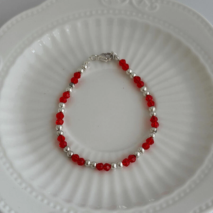 Pulsera Red Pearls