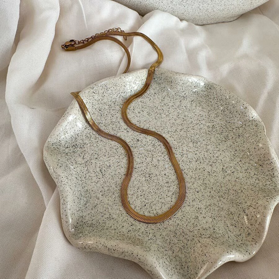 Cadena Serpent gold
