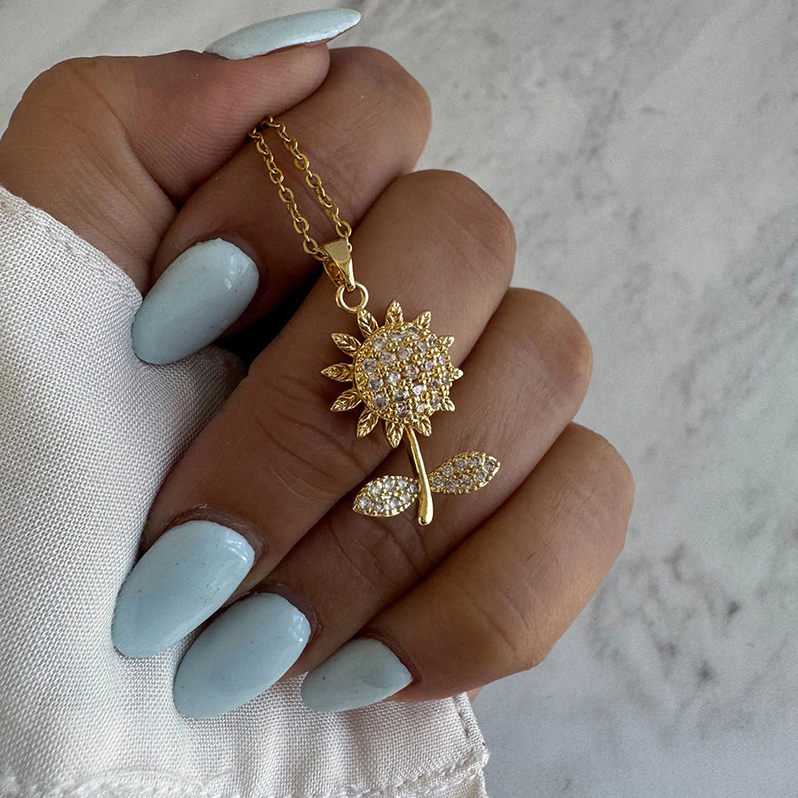 Collar Giratorio Girasol