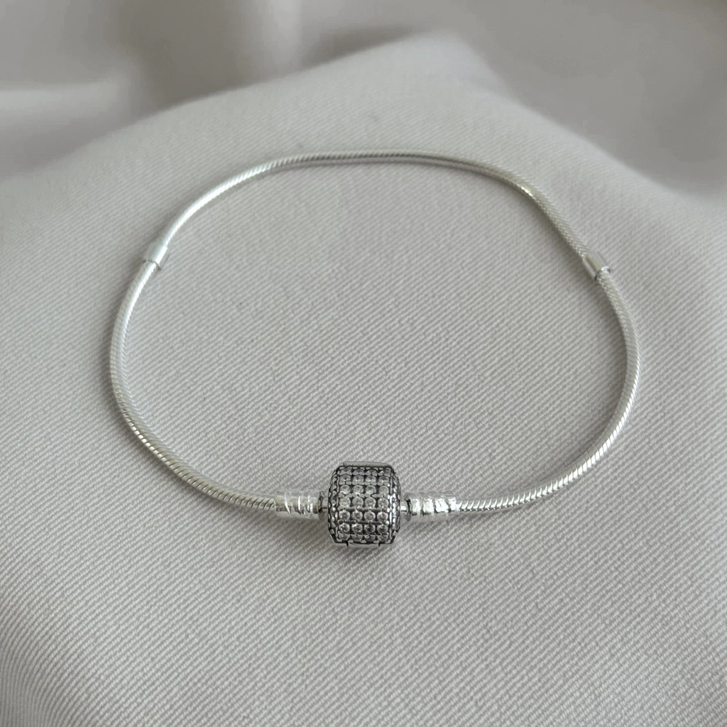 Pulsera tipo Pando Plata