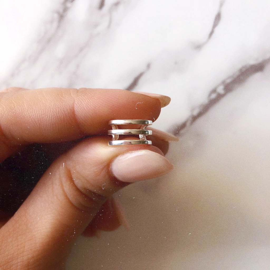 Ear Cuff Unitario Triple