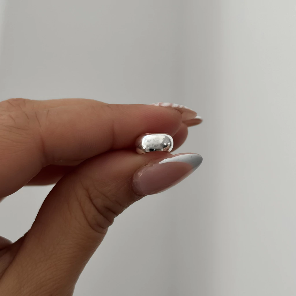 Ear Cuff Bombé Individual | Plata 925