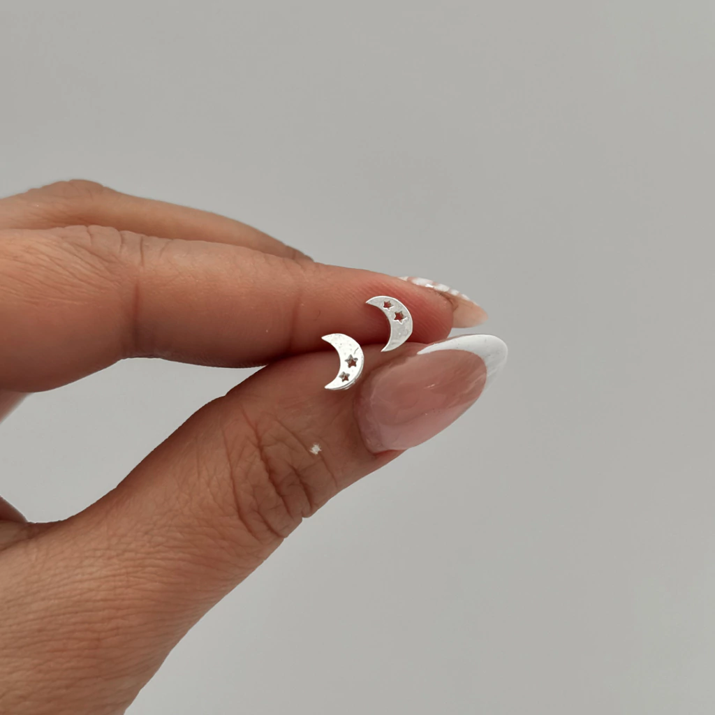 Par Aros Lunita | Plata 925