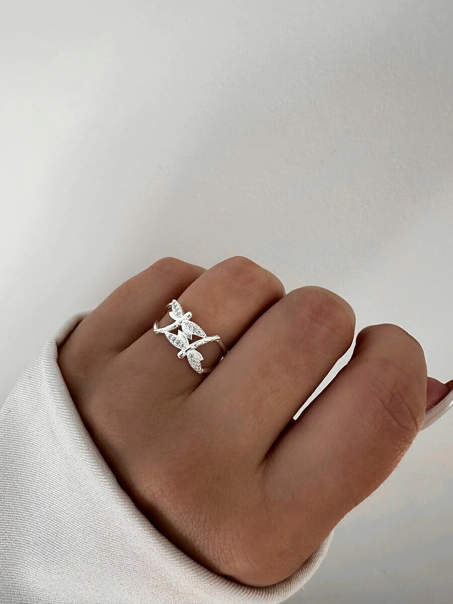 Anillo Libélulas Plata 925