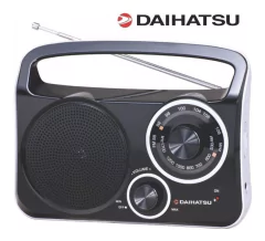 Radio Dual Am/fm Portatil Daihatsu D-rp400 A Pilas/220v - comprar online