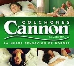 Colchón Cannon Tropical 190 x 140 X 18 cm 2 Pzas Densidad 22kg - comprar online