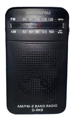 Radio Daihatsu Drk9 Pocket Am-fm Auriculares Cancha Bolsillo