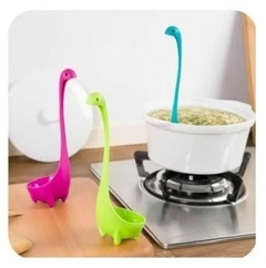 Set x2 Colador mas Cucharon Dino varios colores Art Plan en internet