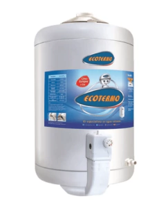 Termotanque Ecotermo Linea Europea Gas Envasado Carga Superior 51 lts