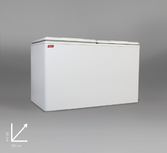 Freezer Horizontal Neba F402 384 lts Doble Puerta