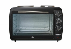 Horno Eléctrico Axel 45 Lts HCH45 con dos Hornallas