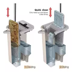 Mopa balde plano con escurridor MBD5 Vonne en internet