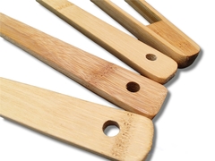 Set Utensilios De Cocina Madera Bambú Vonne (x 4 unidades) - comprar online