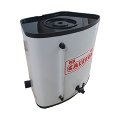 Calefon Eléctrico Enlozado Blanco 20 lts Con Resistencia de Bronce