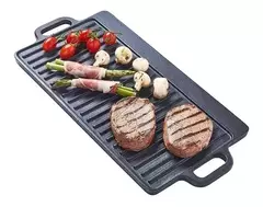 Plancheta y Grill Doble de hierro fundido Vonne - Distribuidora Hogar
