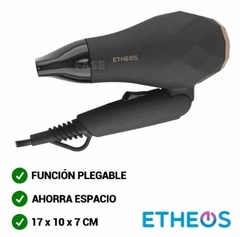 Secador Pelo Plegable 2 Velocidades 1000w Etheos en internet