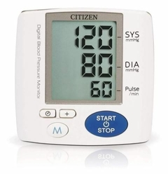 Tensiómetro digital de muñeca automático Citizen CHA-617